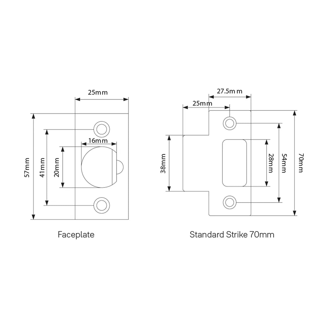 Yale V8101 One-Side Deadbolt
