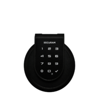 Securam Smart Touch Deadbolt Black